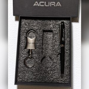 Nib Acura 2024 latest keychain + pen with luxury box